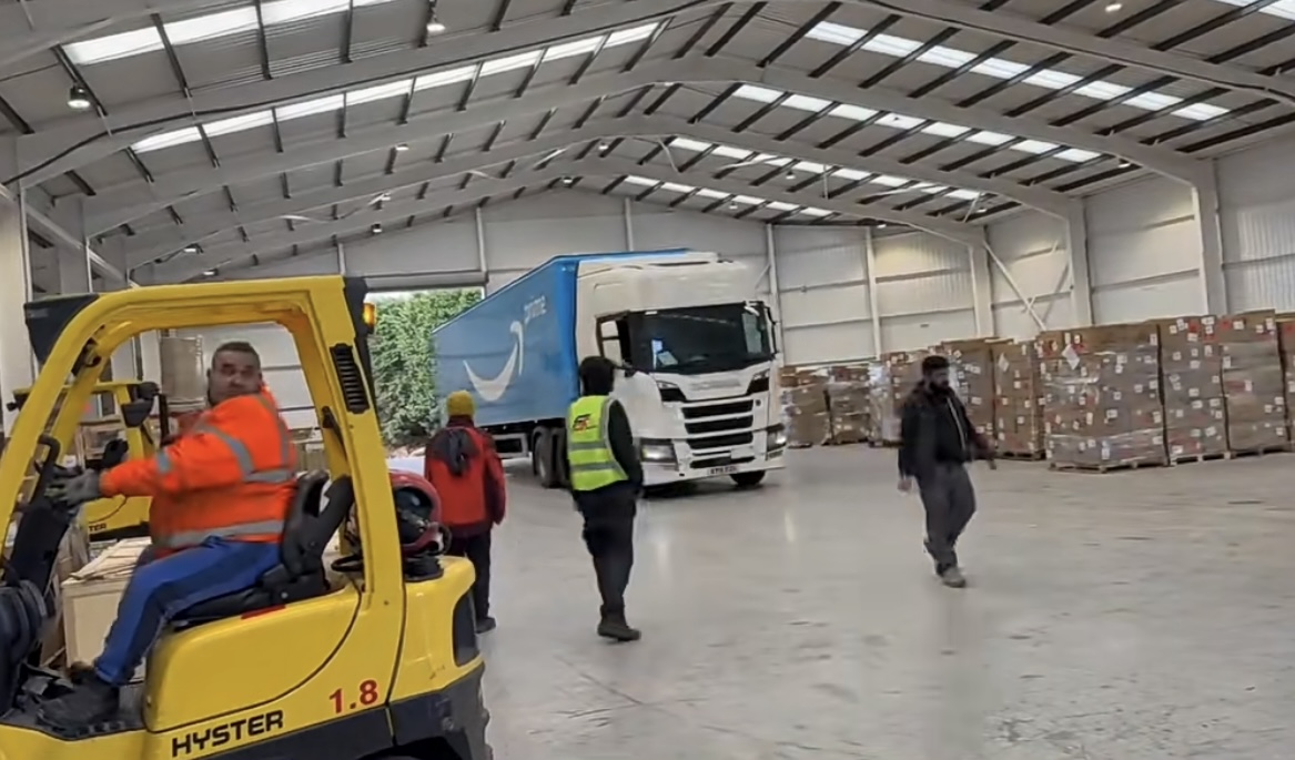 China → Birmingham, UK (Fuxin Bonded Warehouse → Amazon FBA)
